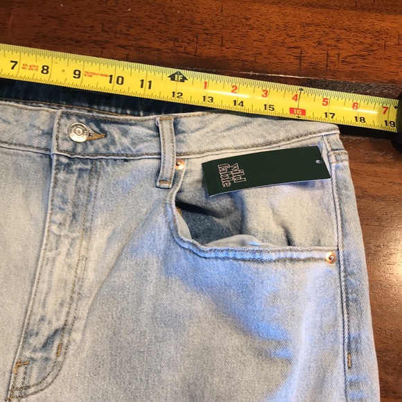 Wild Fable Super High Rise Baggy Distressed Jeans - Picture 12 of 16